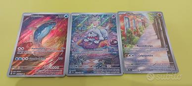 lotto carte pokemon  dondozo-greavard-sudowoodo