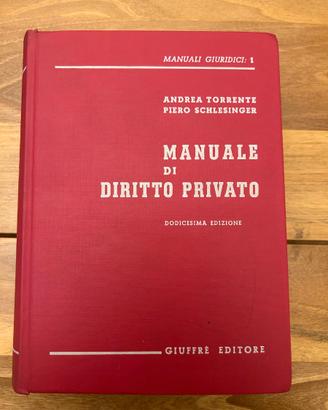 Torrente-Schlesinger - Manuale di diritto privato