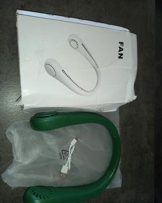 Ventilatore da collo ricaricabile (usb)