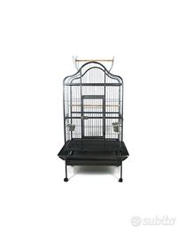 Gabbia Pappagallo Manor Nera
