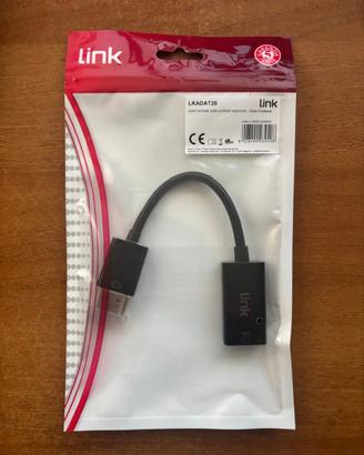 ADATTATORE LINK DISPLAYPORT MASCHIO-HDMI FEMMINA 4