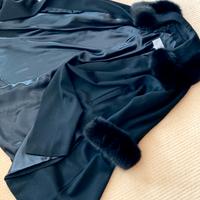 Cappotto lana e volpe