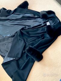 Cappotto lana e volpe