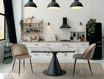 Tavolo allungabile in ceramica