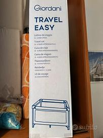 Lettino da viaggio Giordani