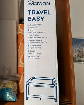 Lettino da viaggio Giordani