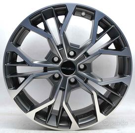 4 cerchi lega nuovi 306 c70 focus ds7 r17 lt4410
