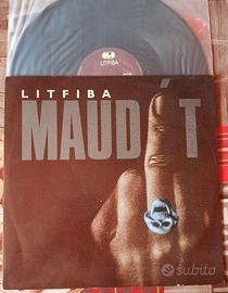 Litfiba Maudit Vinile 12 Promo Prima Stampa 1992