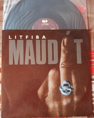 Litfiba Maudit Vinile 12 Promo Prima Stampa 1992