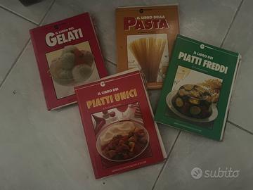 4 libri serie Guida Cucina Mondadori
