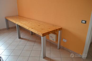 Tavolone 350x80 in legno lamellare