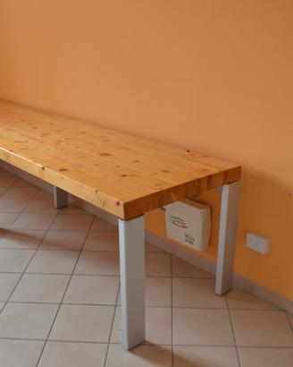Tavolone 350x80 in legno lamellare