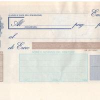 Cambiale anno 2002 NUOVA da 13,95 € con bolli