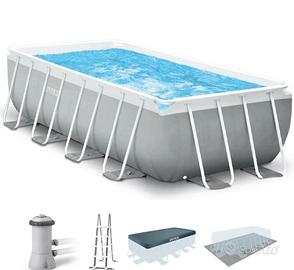 Piscina esterna Intex 4m x 2m x 1.22m - usata