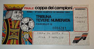 BIGLIETTO FINALE ROMA LIVERPOOL 