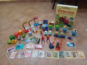 lotto giochi Happy Meal, Avengers, figurine, libro