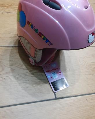 Casco sci bambino stock