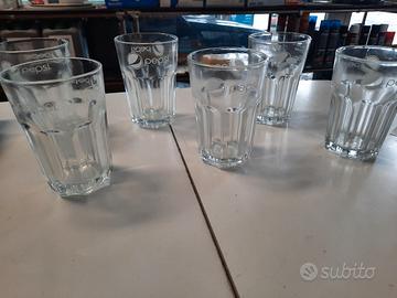 PEPSI 6 Bicchieri Vetro Nuovi Capacità 30 cl