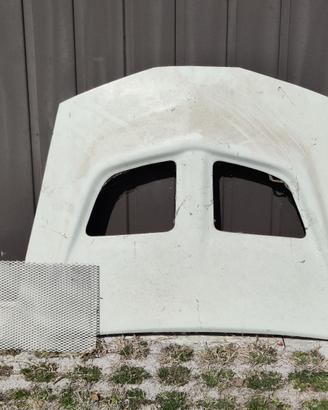 Presa d'aria cofano vetroresina - stile Lancer