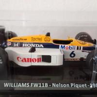 Williams  FW11B  1987  Nelson Piquet scala 1:24