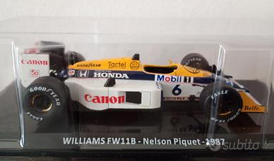 Williams  FW11B  1987  Nelson Piquet scala 1:24