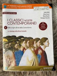 Libro letteratura I classici nostri contemporanei