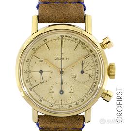 Zenith Chronograph Tricompax 18kt cal 146H