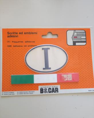 sigla e bandiera italiana 
