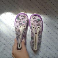 Scarpe da bambina in tela