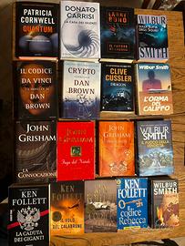 LOTTO 17 Libri Thriller, Gialli & Avventura