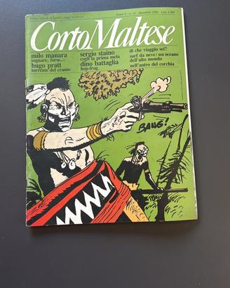 Rivista CORTO MALTESE Anno 4 N. 12
