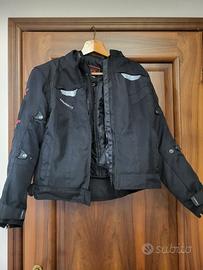 Giacca moto e pantalone moto donna