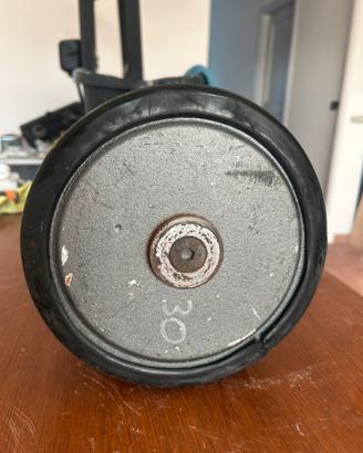 Manubrio 30kg gommato