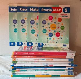 LIBRI SCOLASTICI QUINTA ELEMENTARE