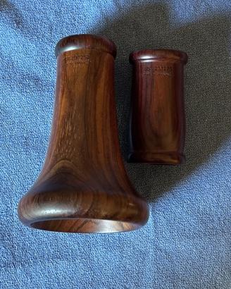 Barilotto e campana Backun in cocobolo