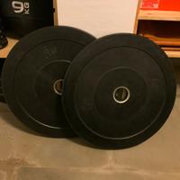 Coppia dischi 5 kg per bilanciere