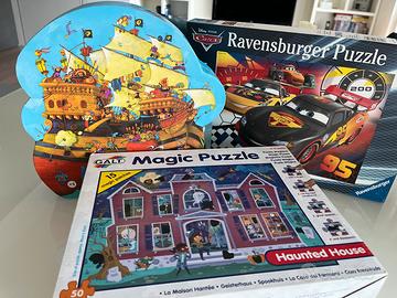 Tris puzzle x regali un po’ alla volta