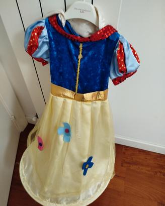 vestito carnevale Biancaneve 