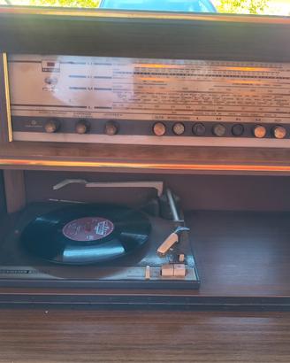 Mobile  con radio giradischi Grunding 