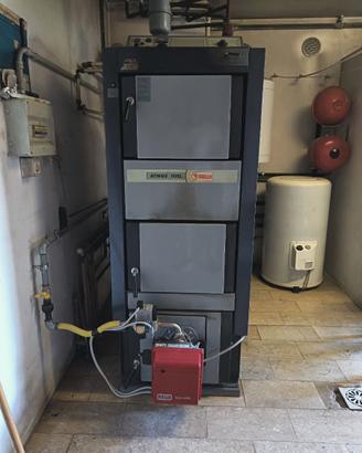 Caldaia a legna e gas Riello AtmosFuel