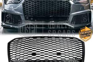 GRIGLIA Anteriore PER Audi A7 C7 NIDO D'APE Nero L
