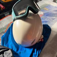 casco ragazza con maschera Briko