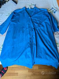 soprabito lungo azzurro