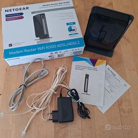 Modem Router Netgear DGN2200v4 N300 WiFi ADSL2