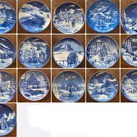 Piatti di natale con anno