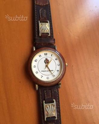 Orologio polizia di stato vintage