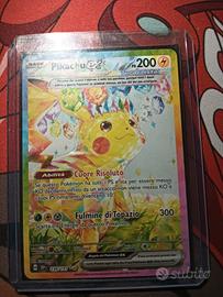 Pikachu ex teracristal 