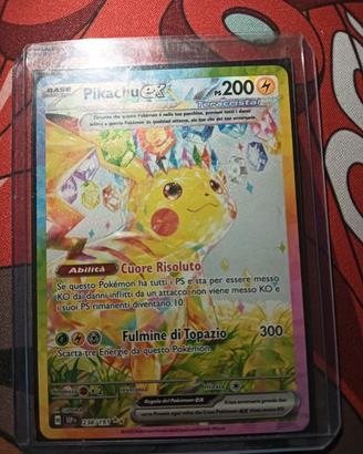 Pikachu ex teracristal 