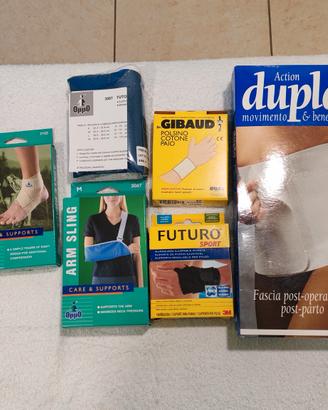 kit tutori e fasce articolari traumi gibaud dupla