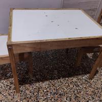 tavolino con sedie bimbo_mod. LATT ikea